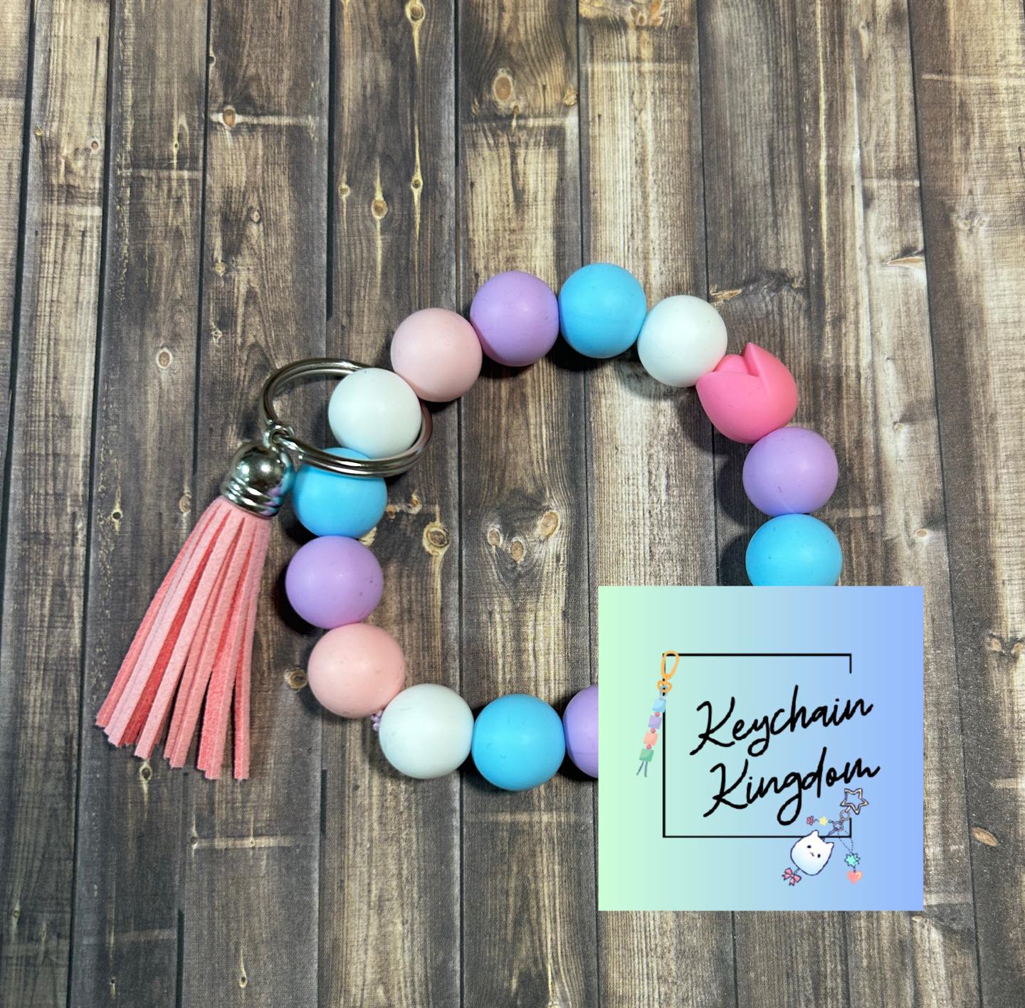 Spring Tulip Wristlet