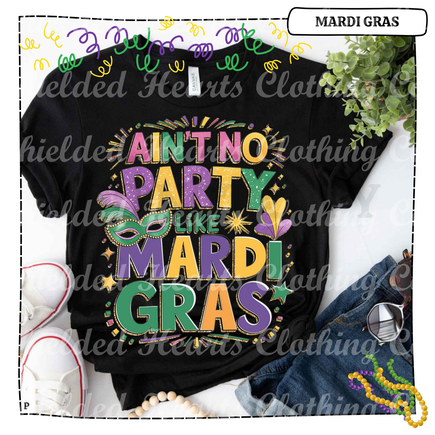 Aint No Party Like Mardi Gras Shirt