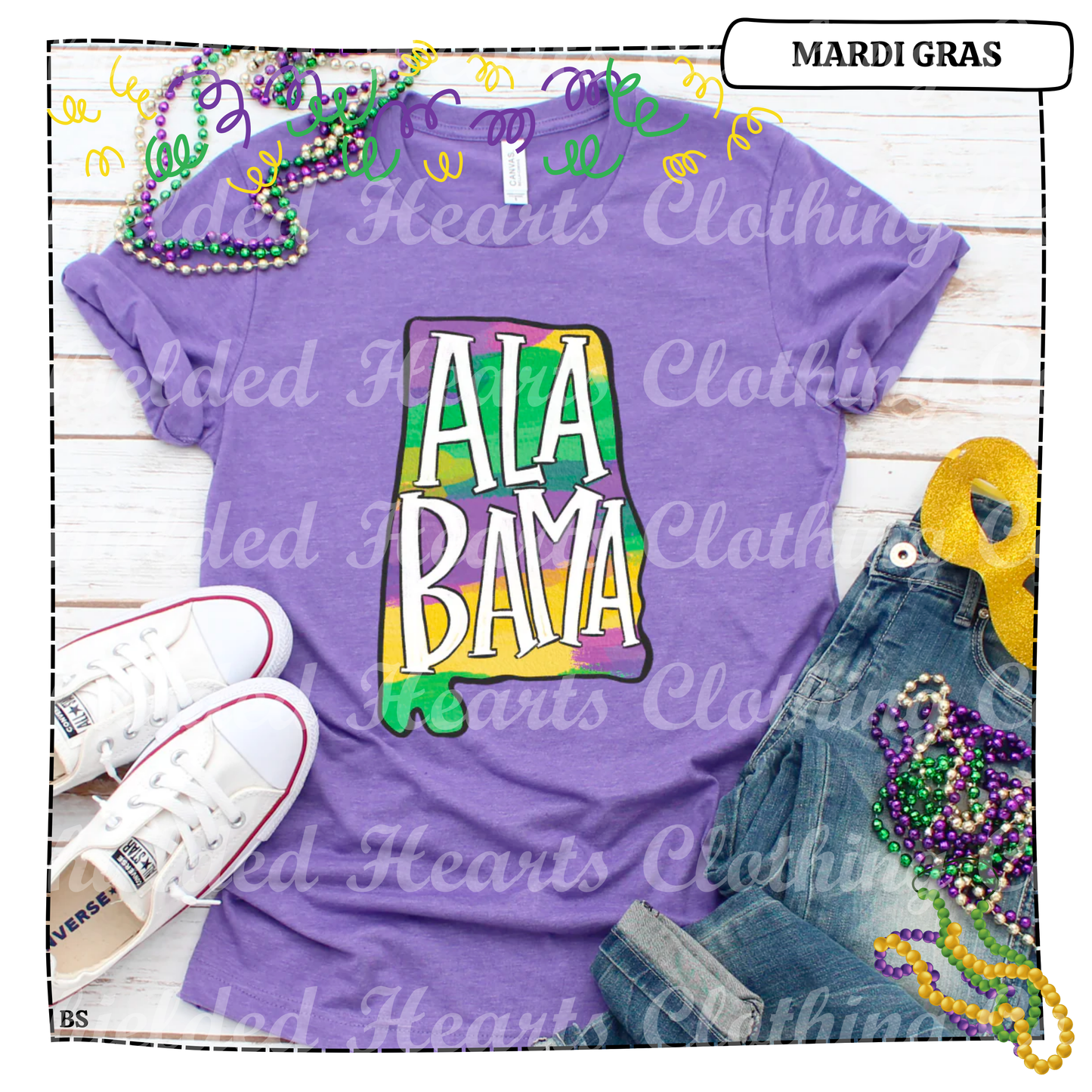 Alabama Mardi Gras Shirt