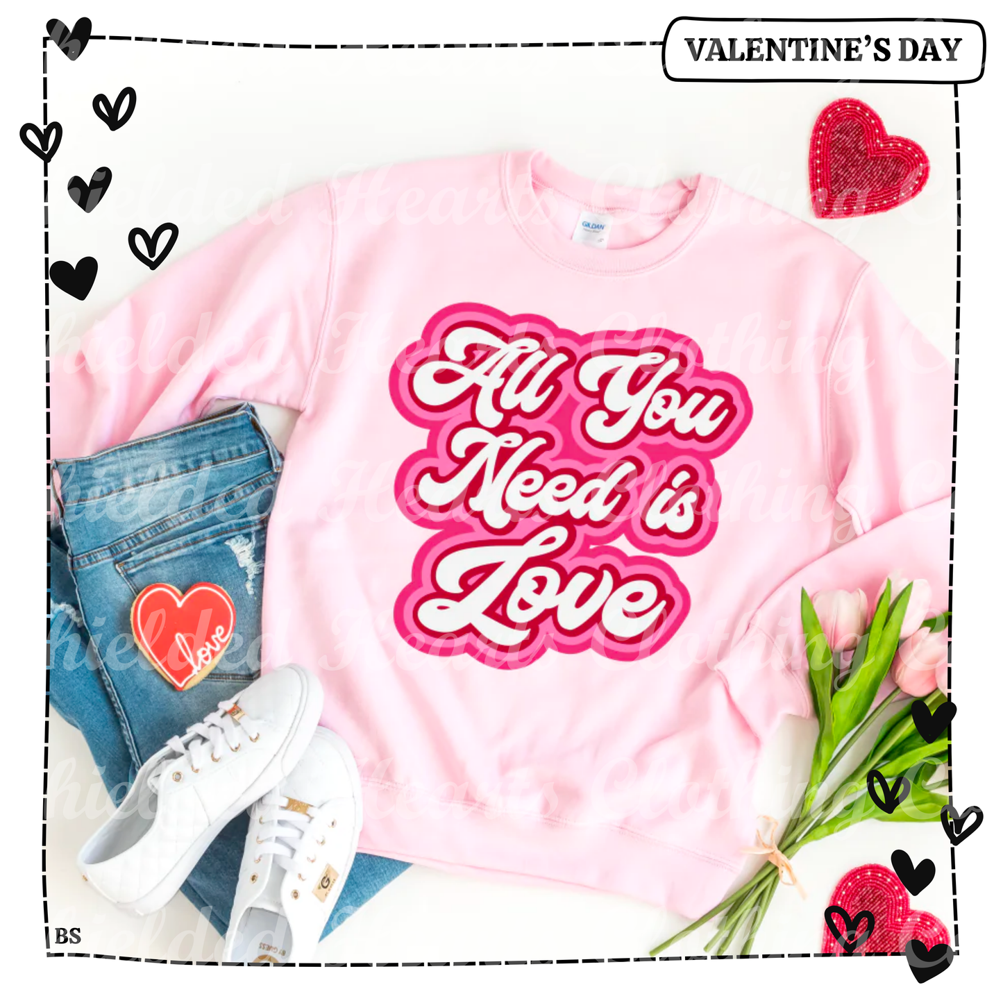 All You Need is Love Retro Shirt