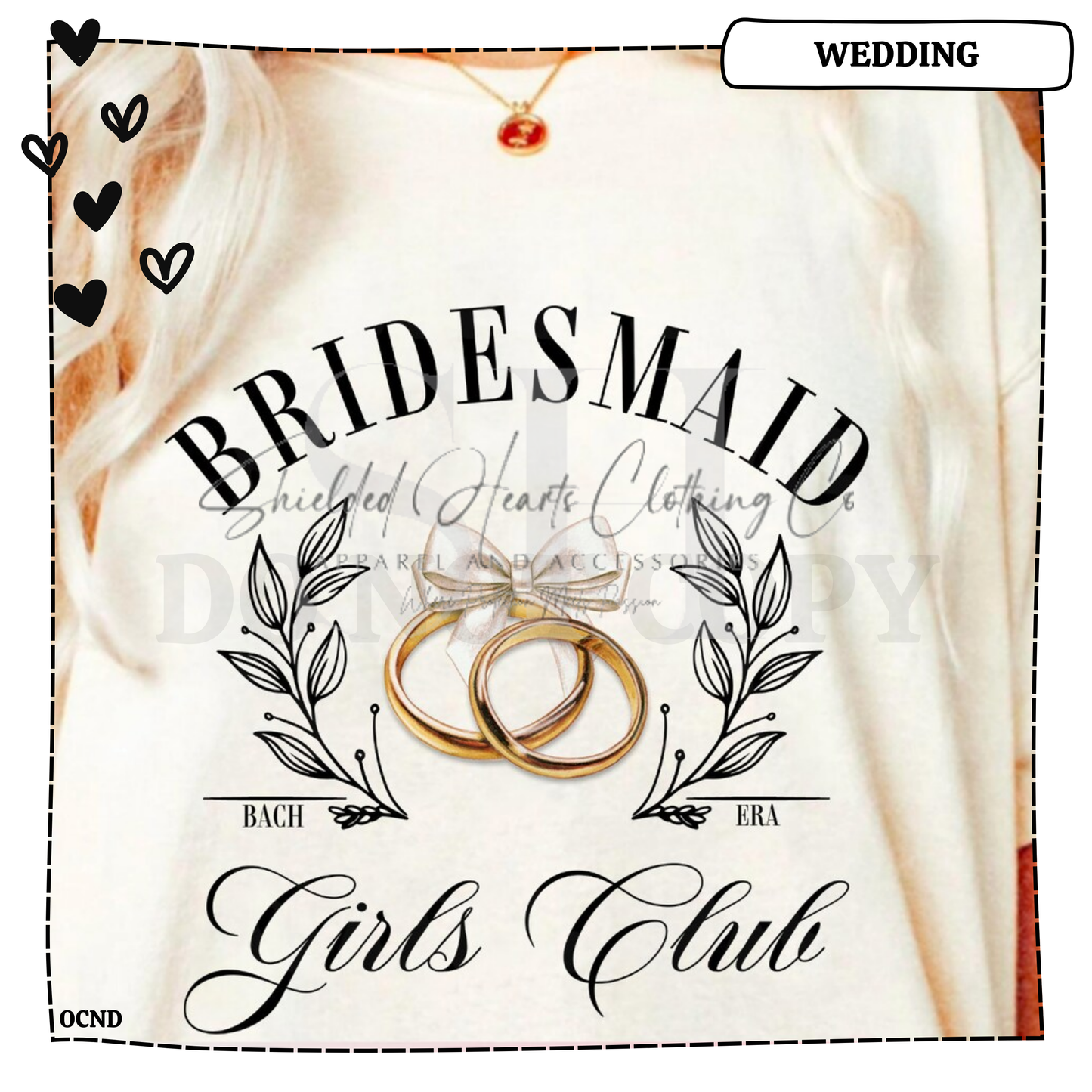 Bridesmaid Girls Club Shirt