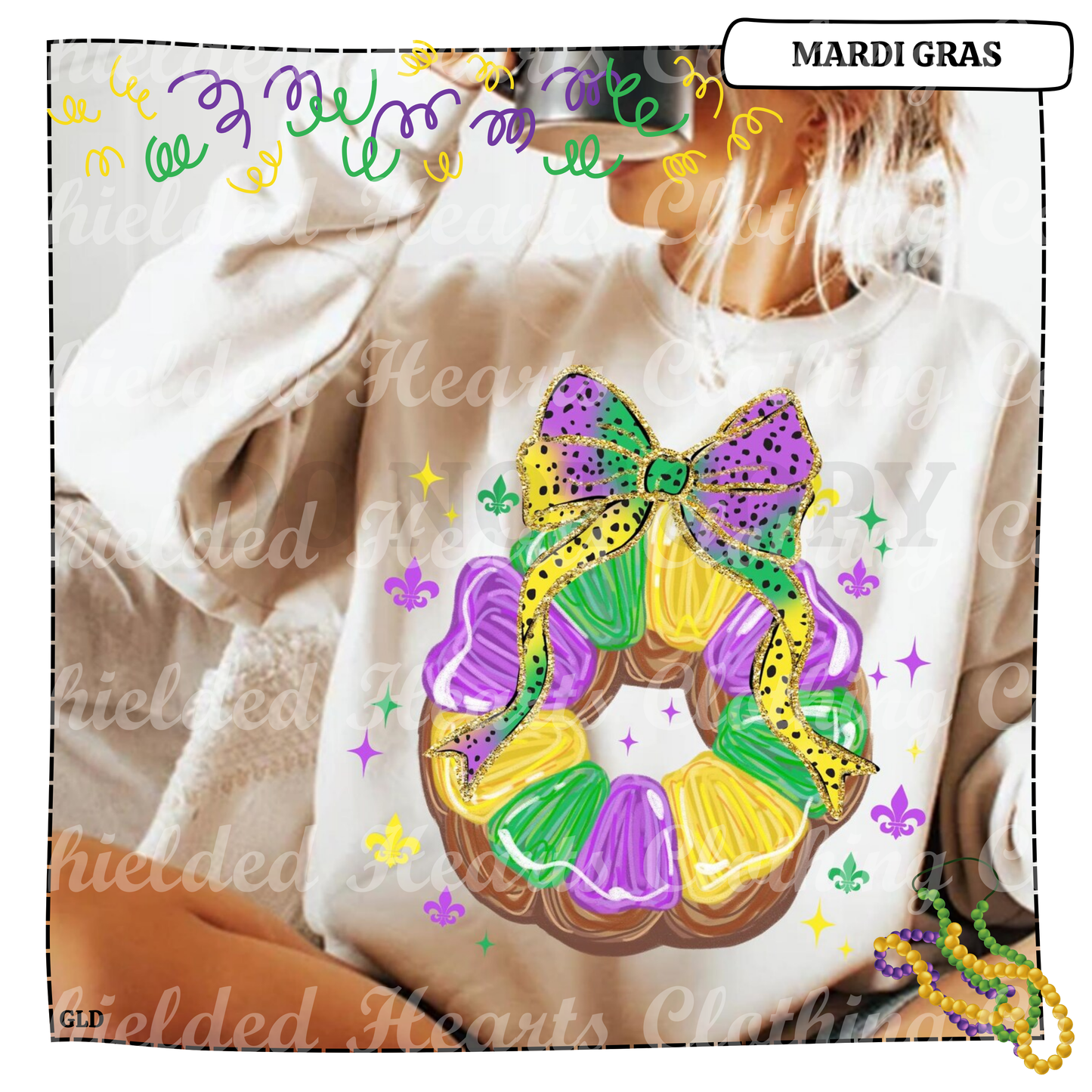 Brushstroke King Cake Shirt