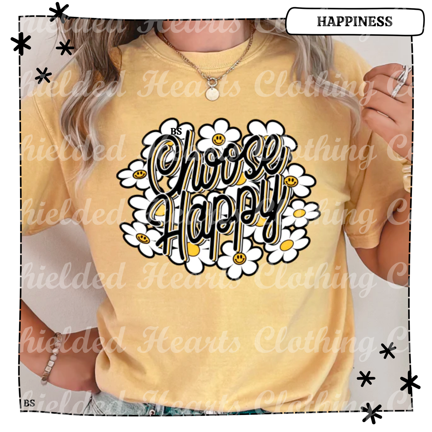 Choose Happy Daisy Shirt