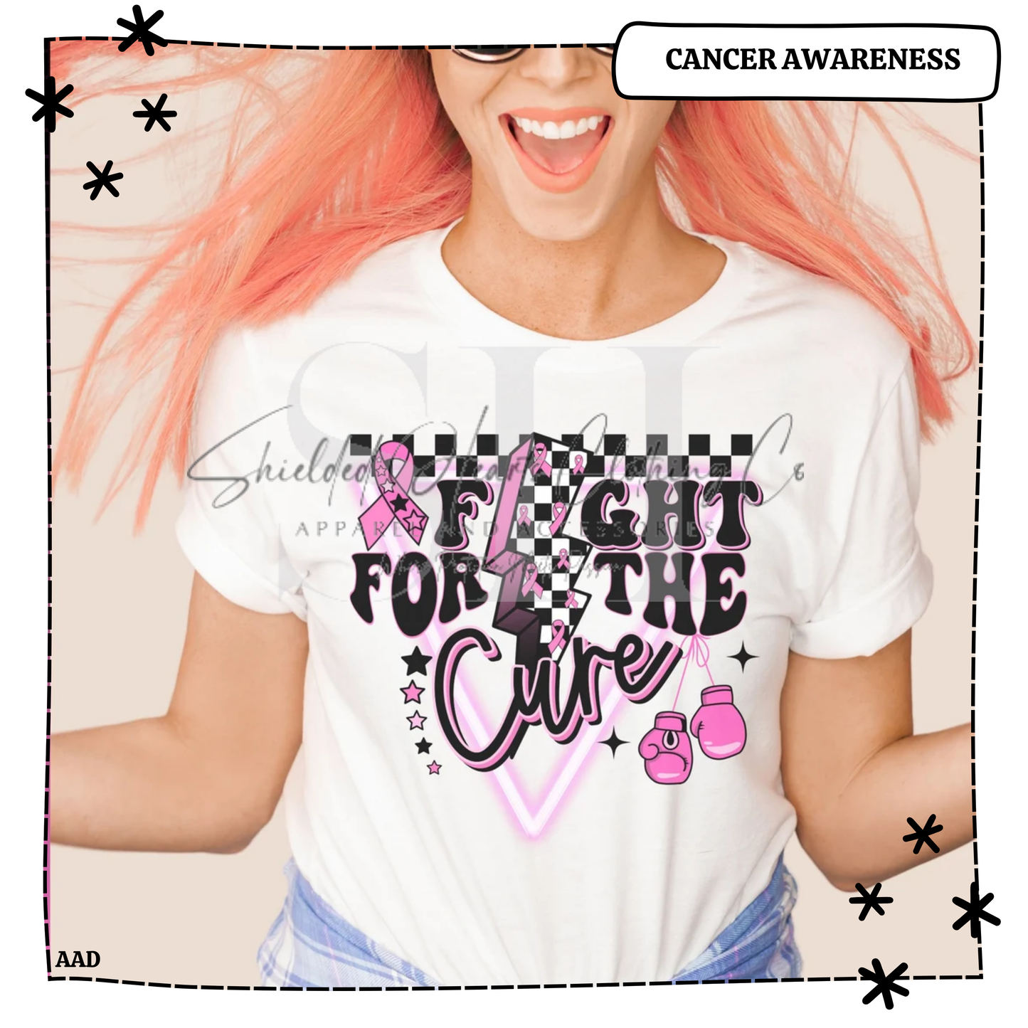 Fight For The Cure Breast Cancer Shirt