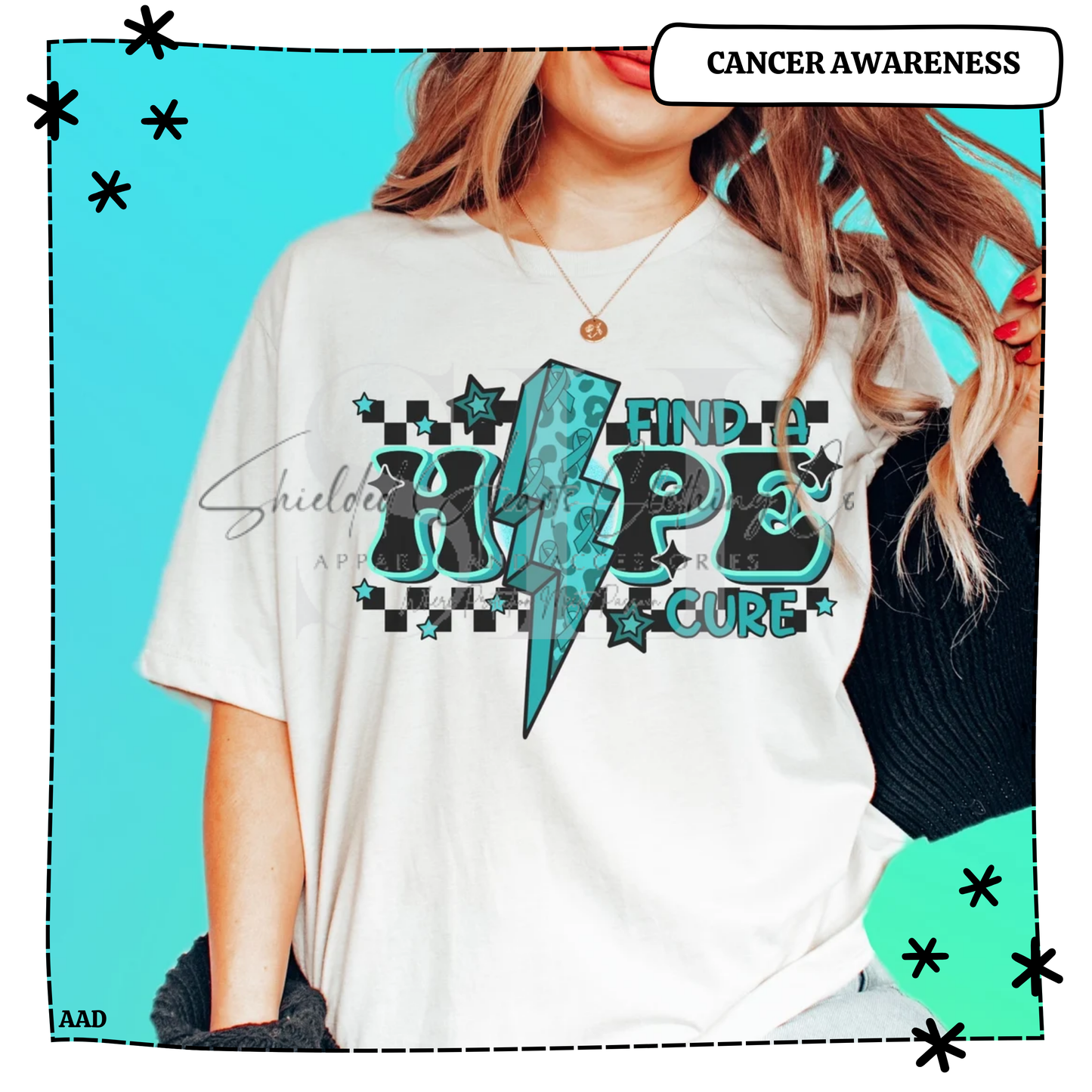 Find A Cure Hope Cervical Cancer Awareness Shirt