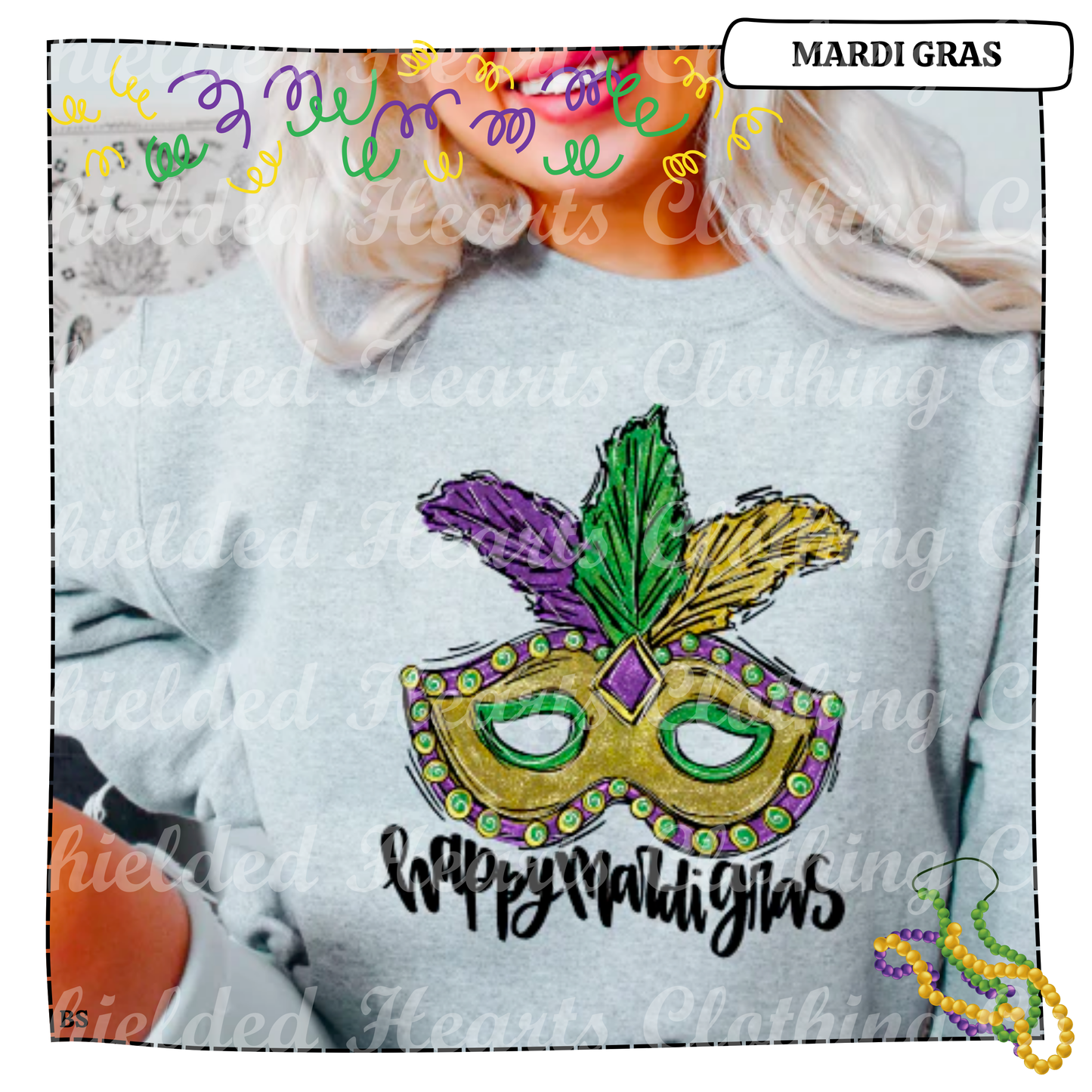 Happy Mardi Gras Mask Shirt