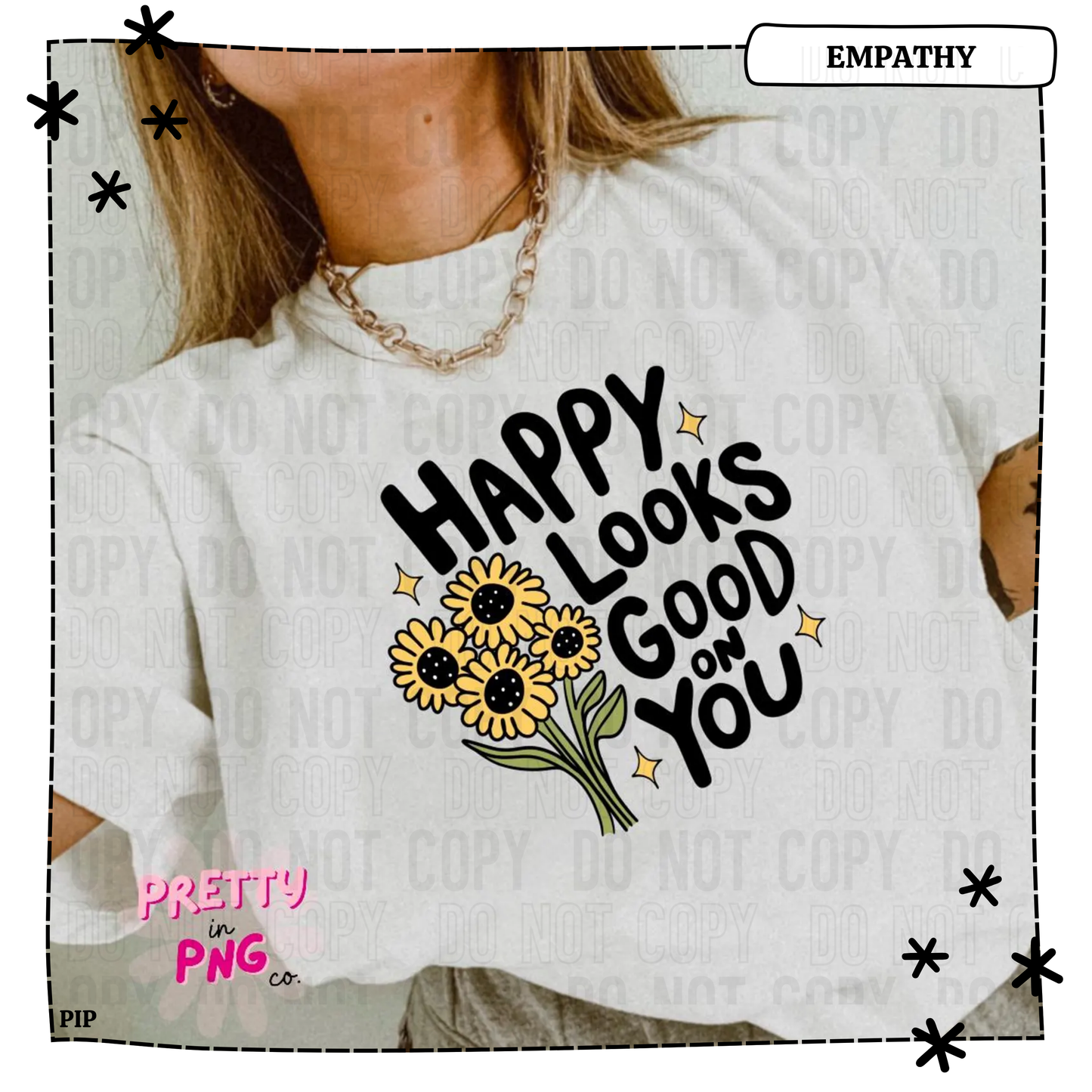 Happy Looks Good On You