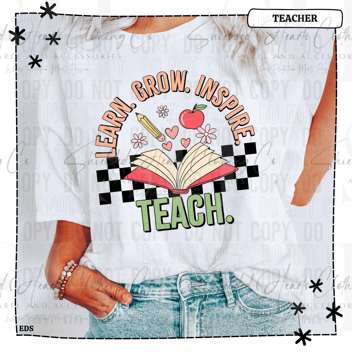 Learn Grow Inspire Shirt