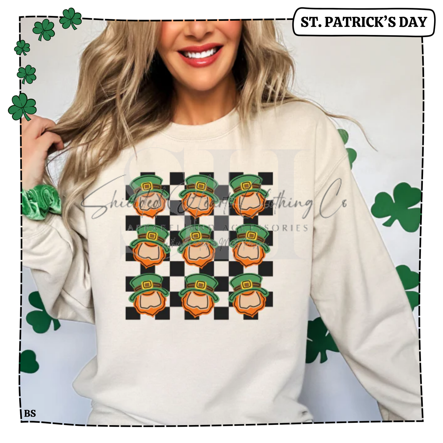Lucky Clover Check Shirt