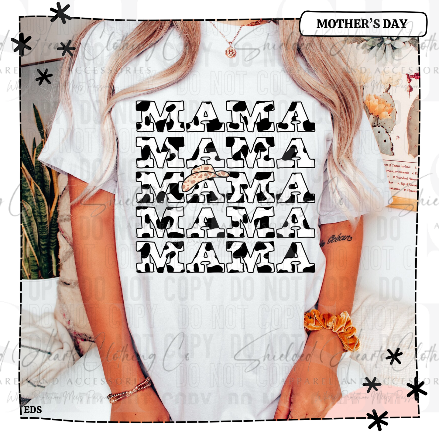 Mama Cowprint Shirt
