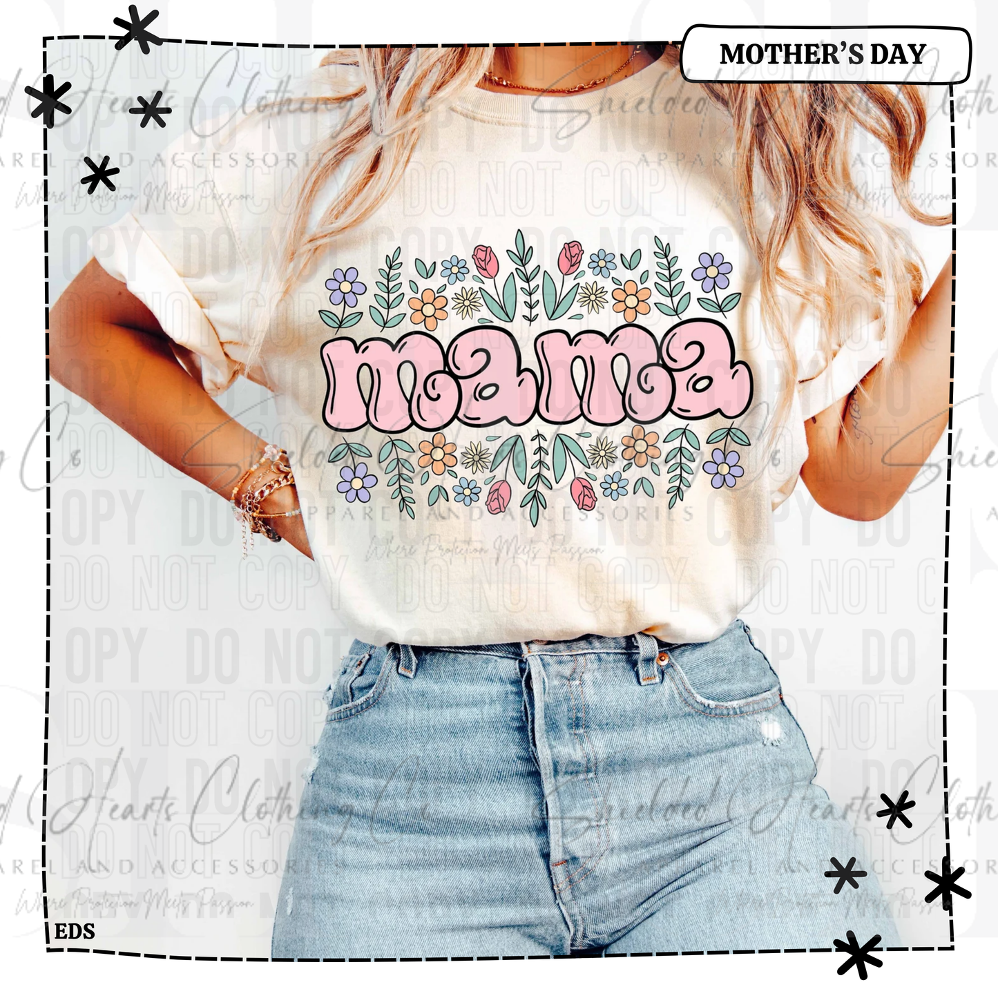 Mama Floral Shirt