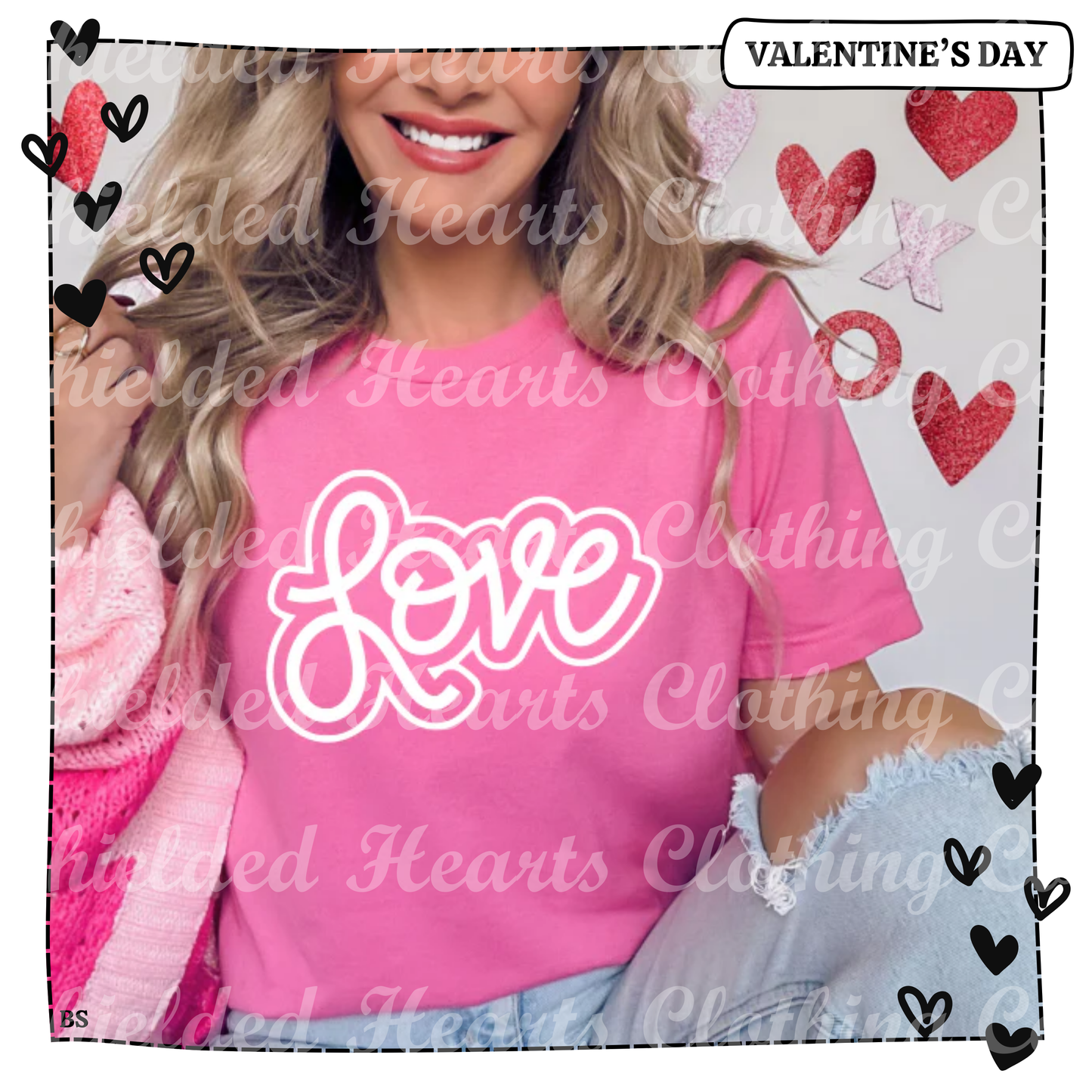 Outlined Love Shirt