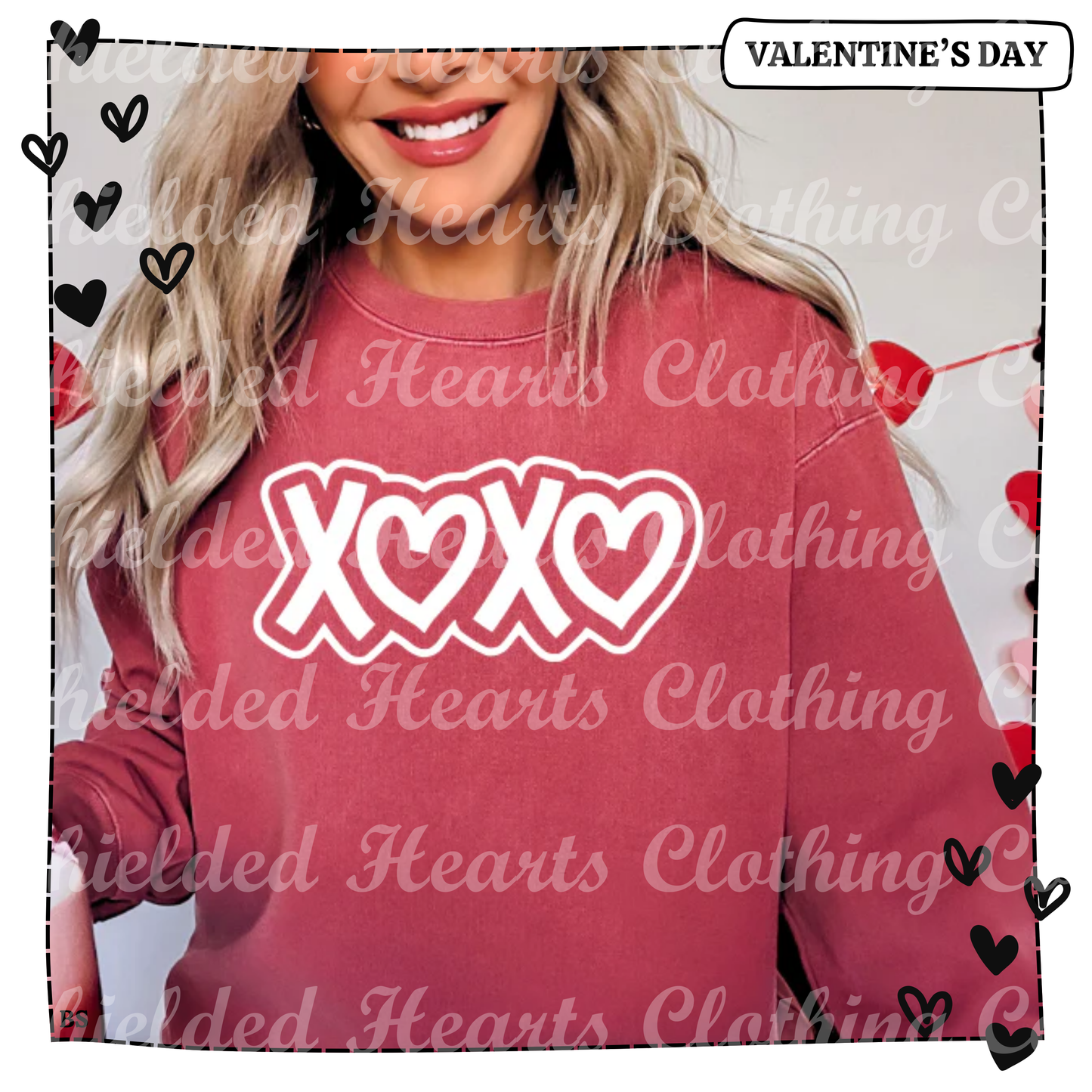 Outlined XOXO Shirt
