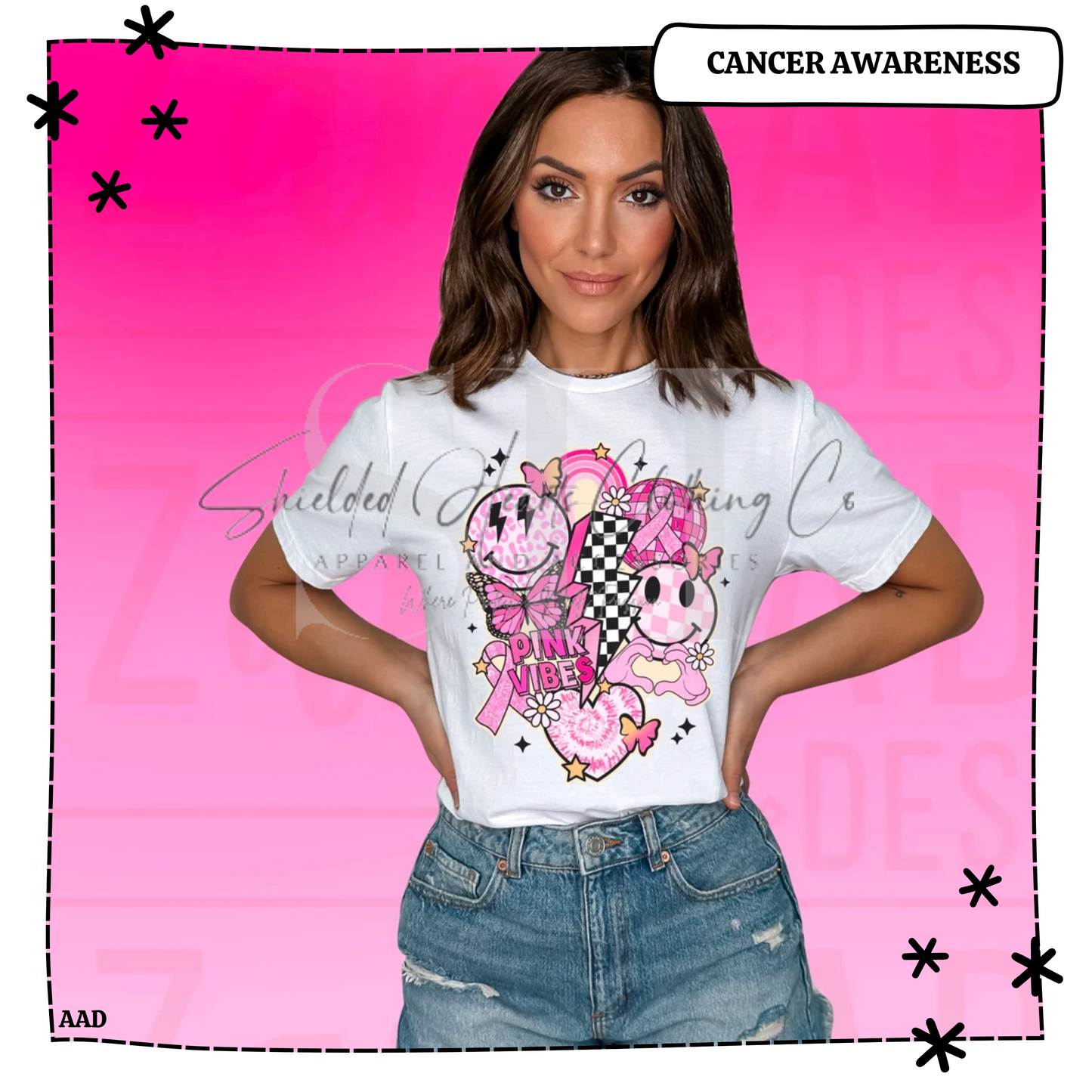 Pink Vibes Awareness Shirt