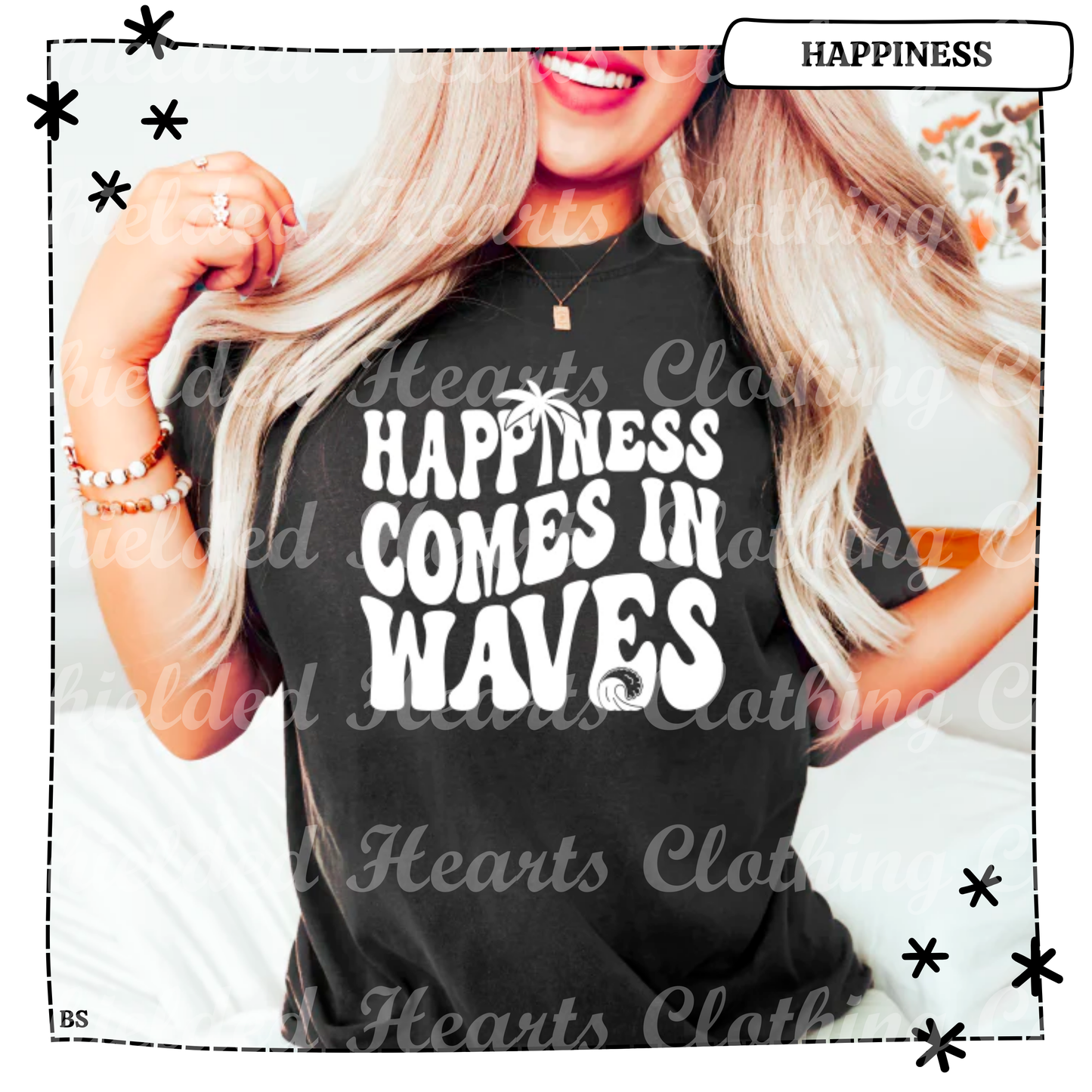 Retro Happiness Comes in Waves Shirt