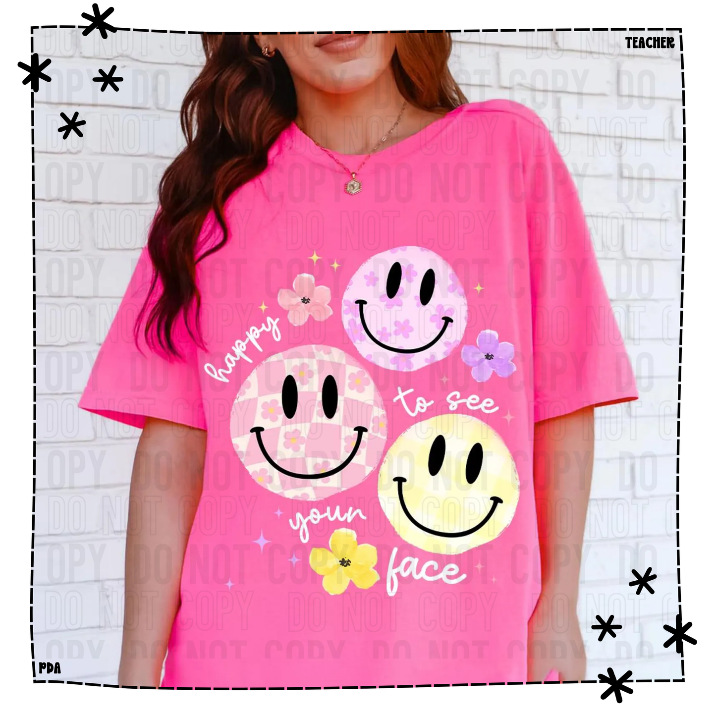 Retro Happy To See Your Face