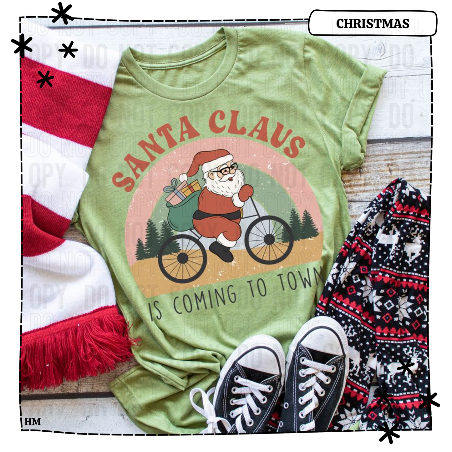 Santas Comin To Town