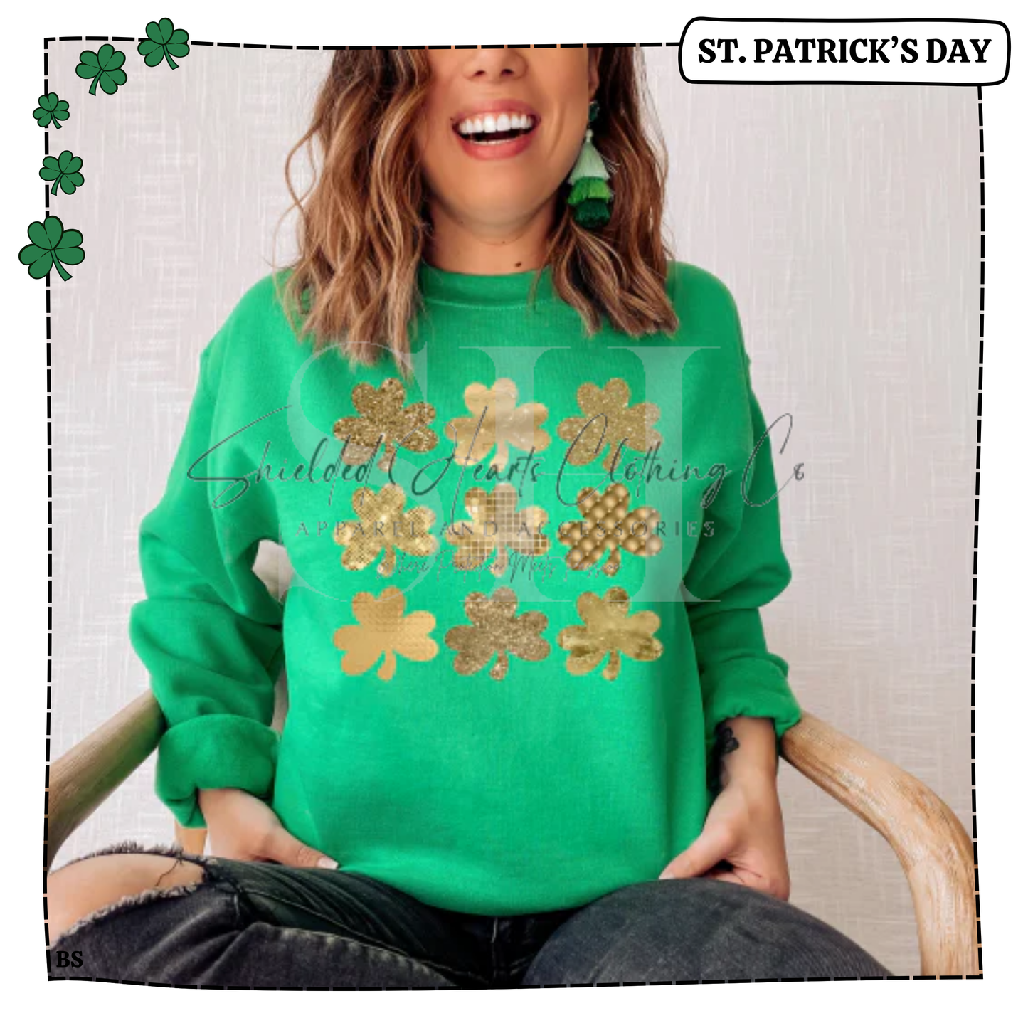 Shamrock All the Gold Bling Shirt