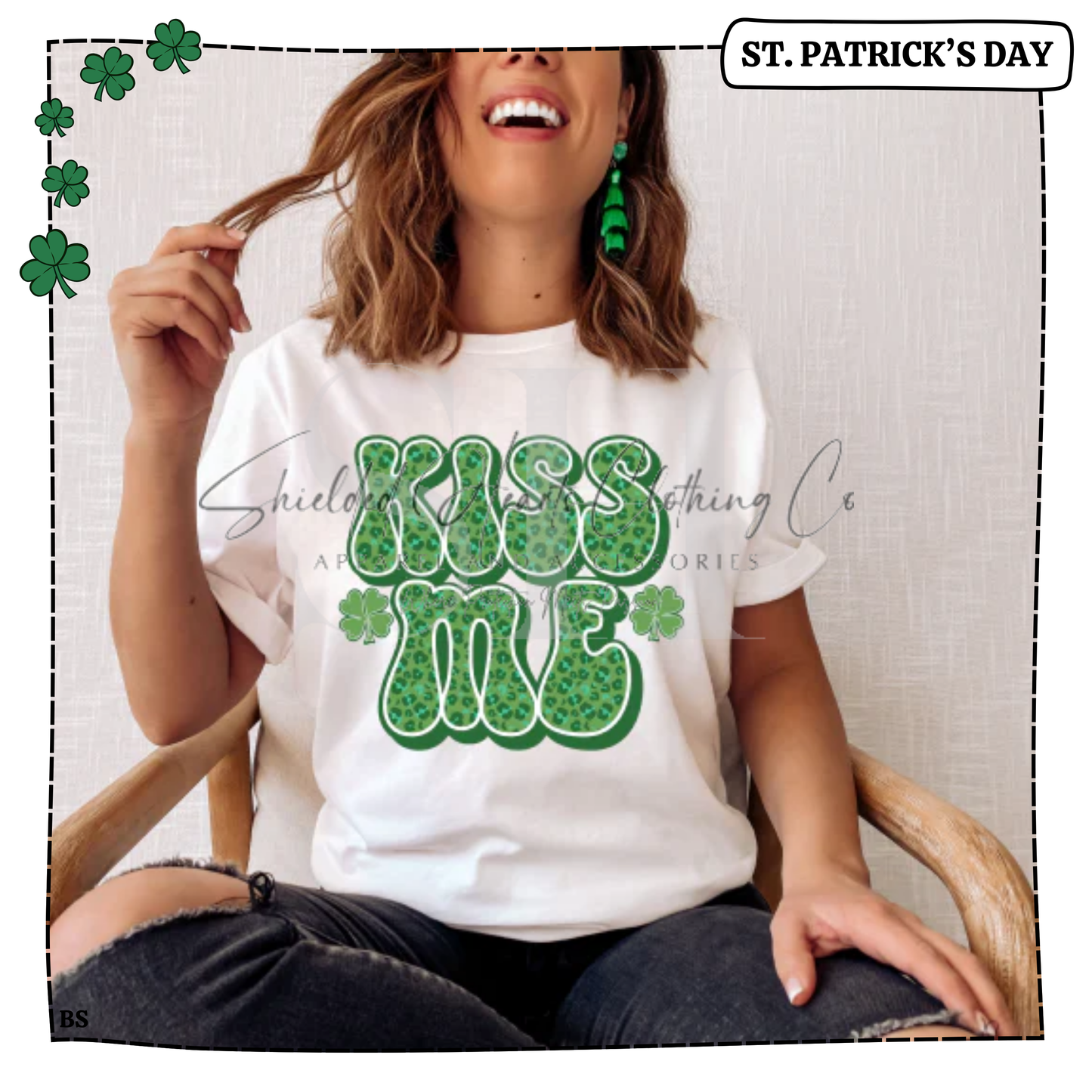 Shamrock All the Gold Bling Shirt
