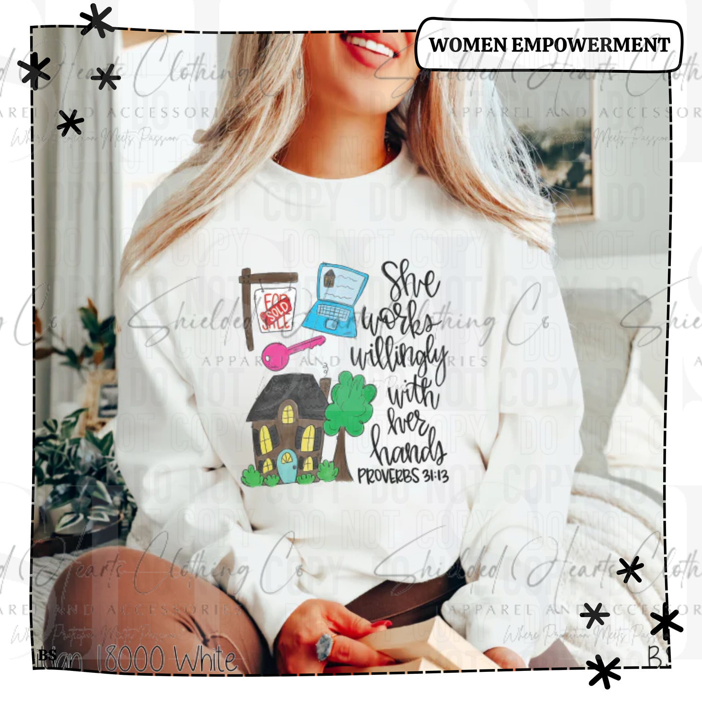 She Works Willing Realtor Shirt