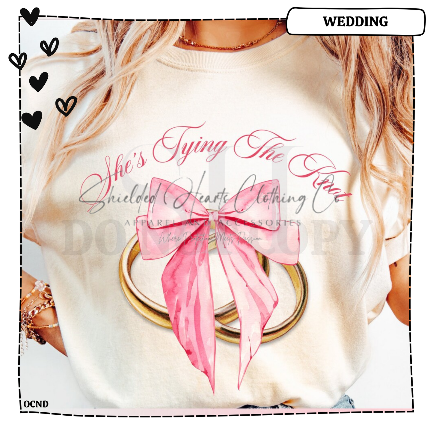 Shes Tying the Knot Ring Shirt