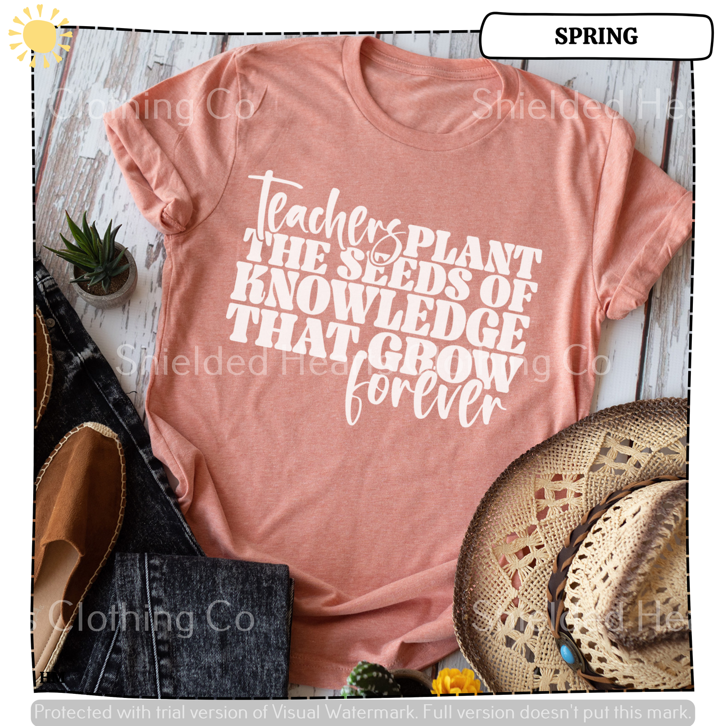 Teachers Plant the Seeds of Knowledge Shirt
