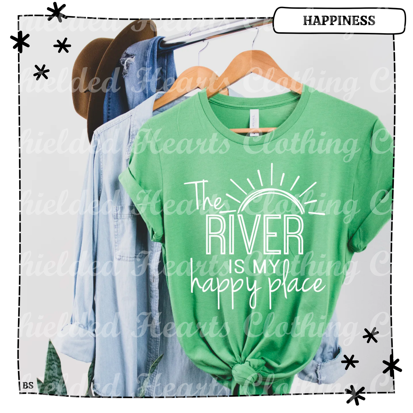 The River is My Happy Place Shirt