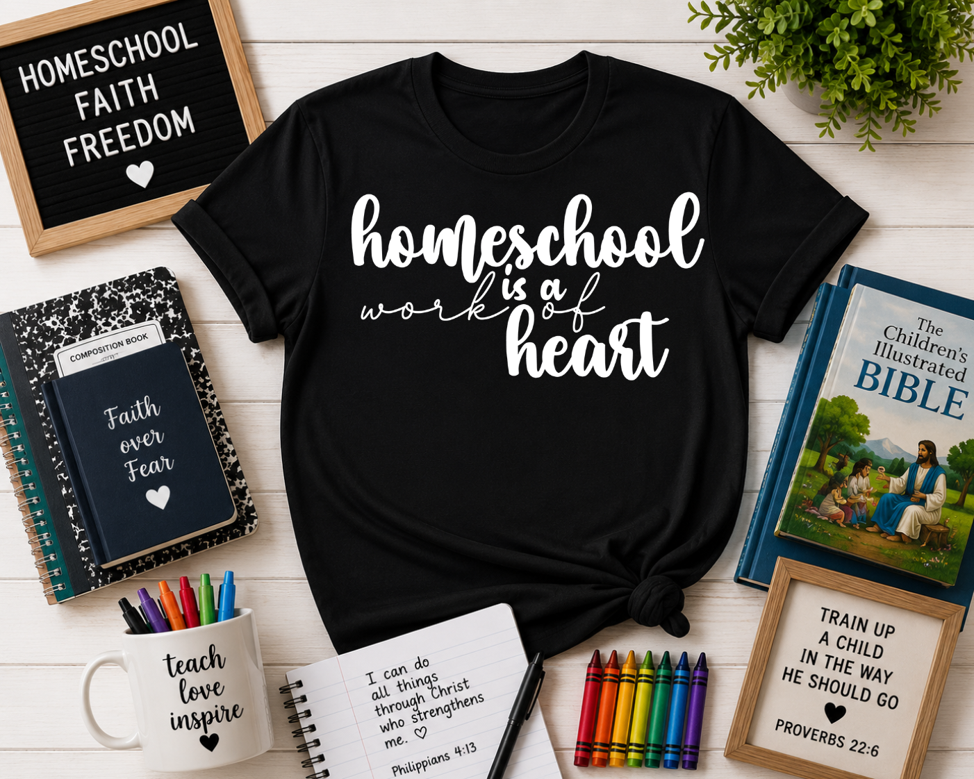 Homeschool is a Work of Heart