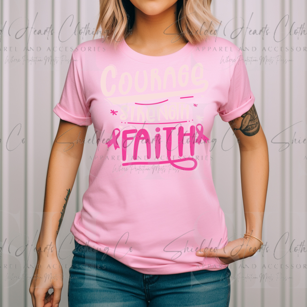 Courage Strength Faith