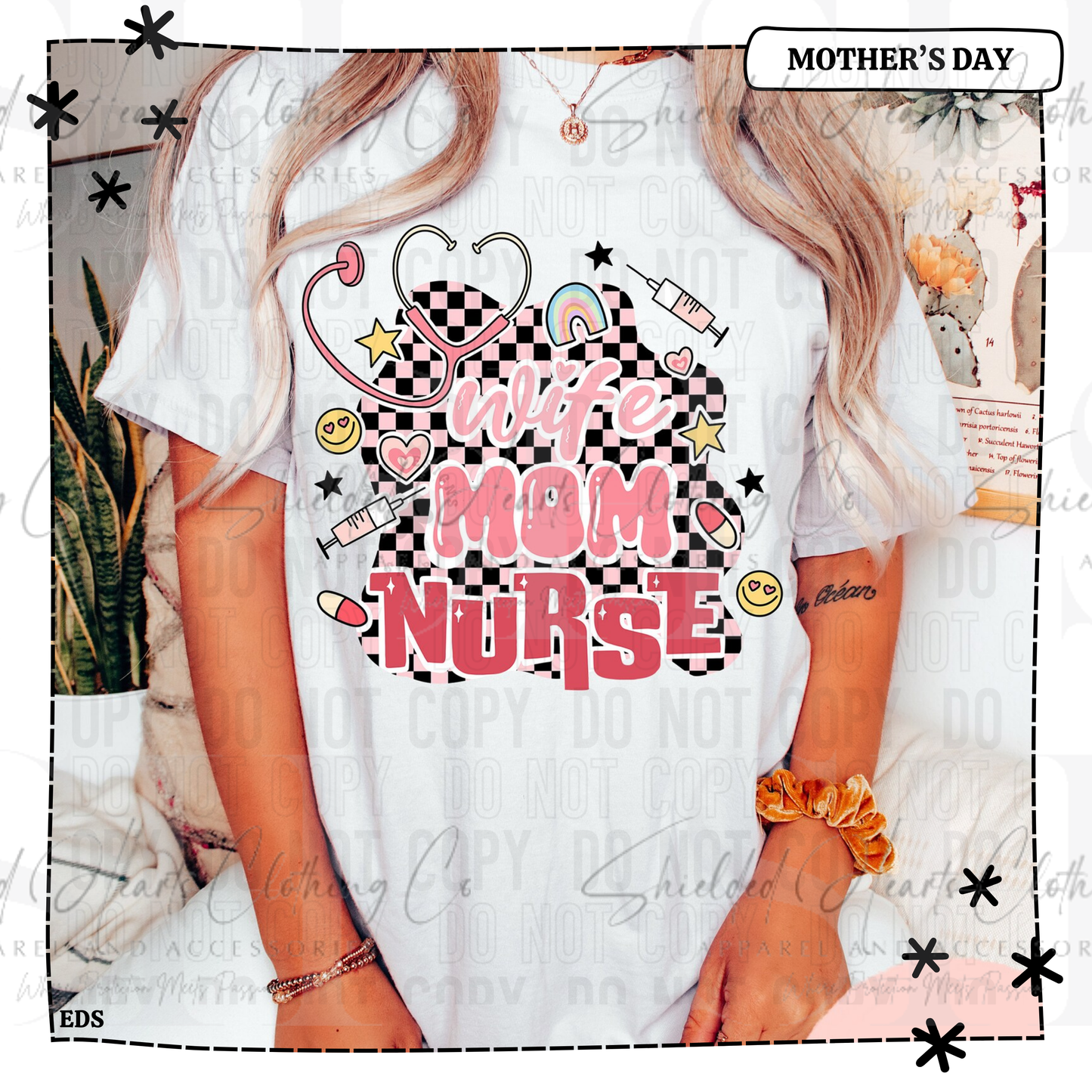 Wife Mom Nurse Shirt