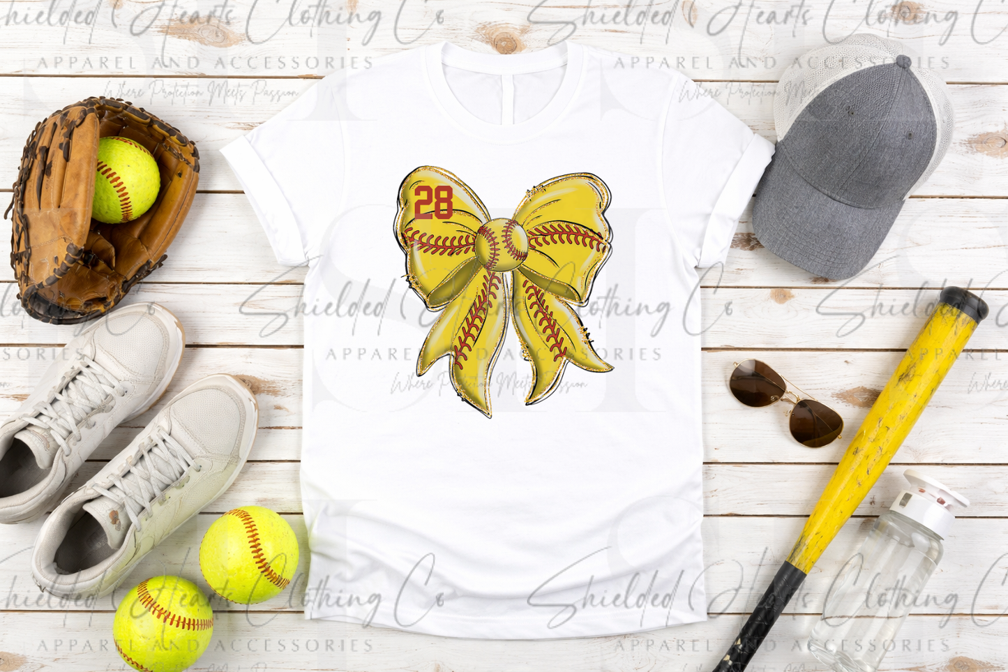 Softball Coquette Bow