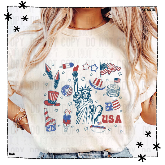 4th Of July Doodle