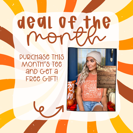 September Tee of the Month