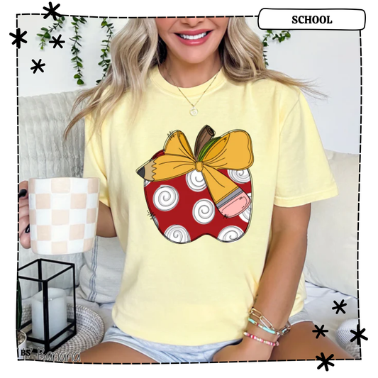 Apple Pencil Coquette Bow