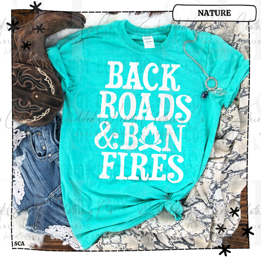 Backroads and Bonfires Shirt