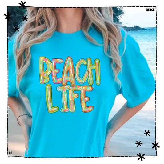 Beach Life Messy Paint