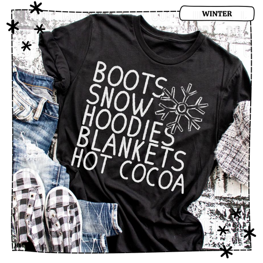 Boots Snow Hoodies