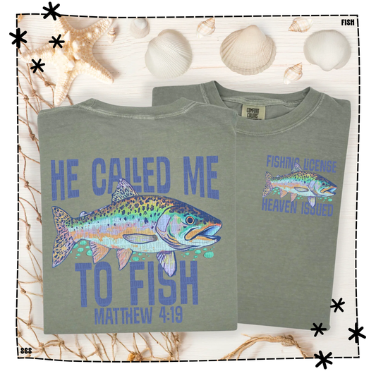 Called To Fish No Pink With Pocket