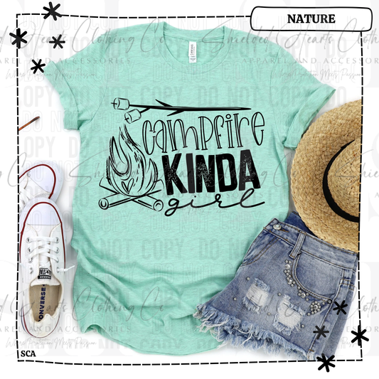 Campfire Kinda Girl Shirt