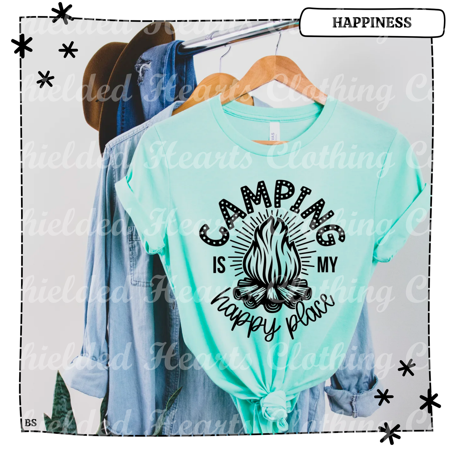 Camping is My Happy Place Shirt