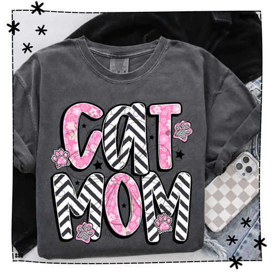 Cat Mom Zig Zag