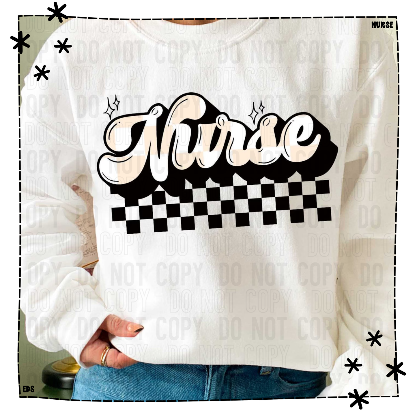 Checkered Nurse Plaid