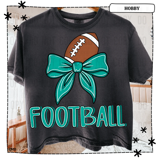 Coquette Bow Football