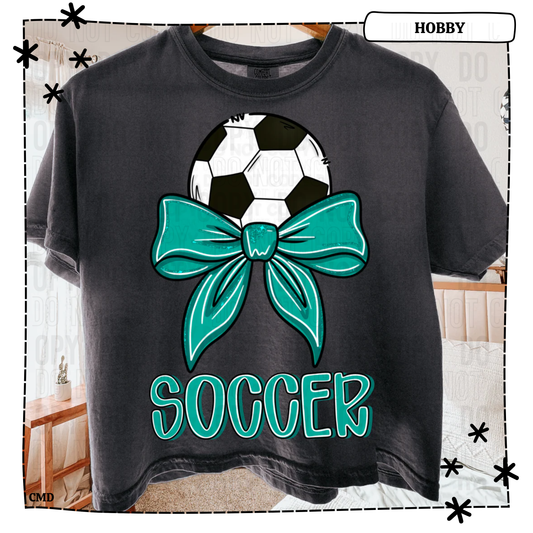 Coquette Bow Soccer