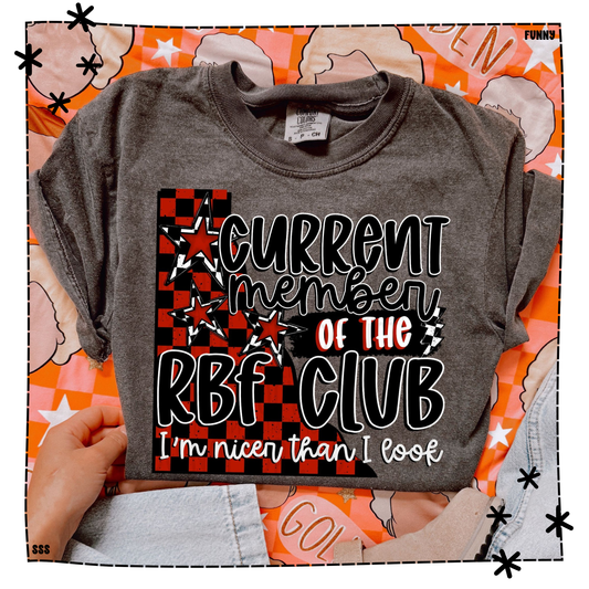 Current Member Of The RBF Club Checker