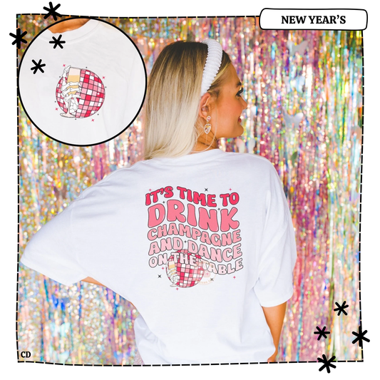 Drink Champagne Disco Ball