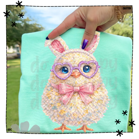Easter Chick Hand Painted