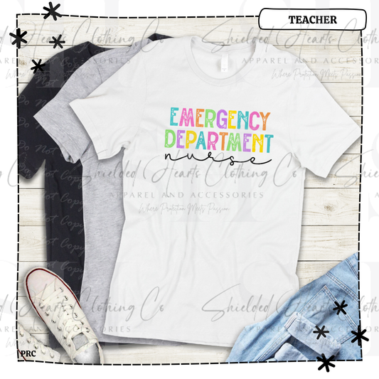 Emergency Department Nurse Shirt