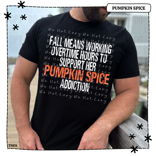 Fall Means Working Overtime to Support Her Pumpkin Spice Addiction