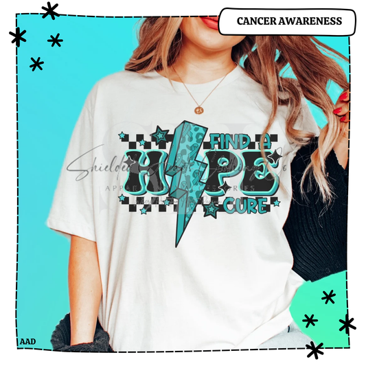 Find A Cure Hope Cervical Cancer Awareness Shirt